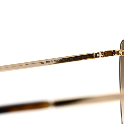 Saint Laurent Metal SL 463 Mask Sunglasses Black 6 of 7