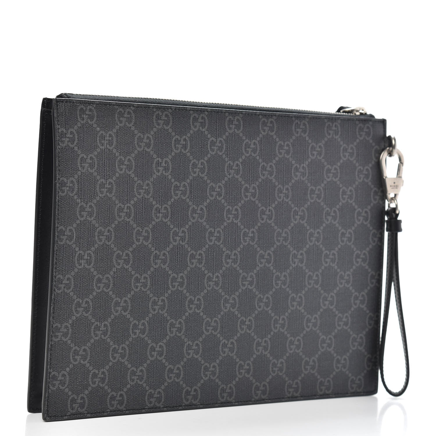 Gucci GG Supreme Monogram Rainbow Eagle Documents Holder Black Grey Multicolor 3 of 10