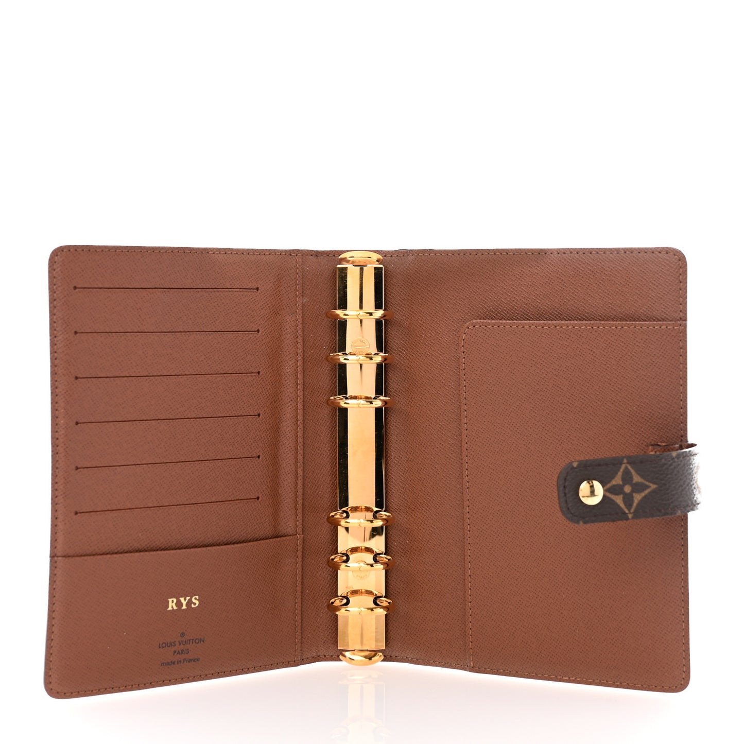 Monogram Medium Ring Agenda Cover