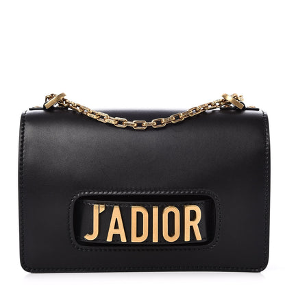Christian Dior Calfskin J'Adior Chain Flap Bag Black 1 of 6