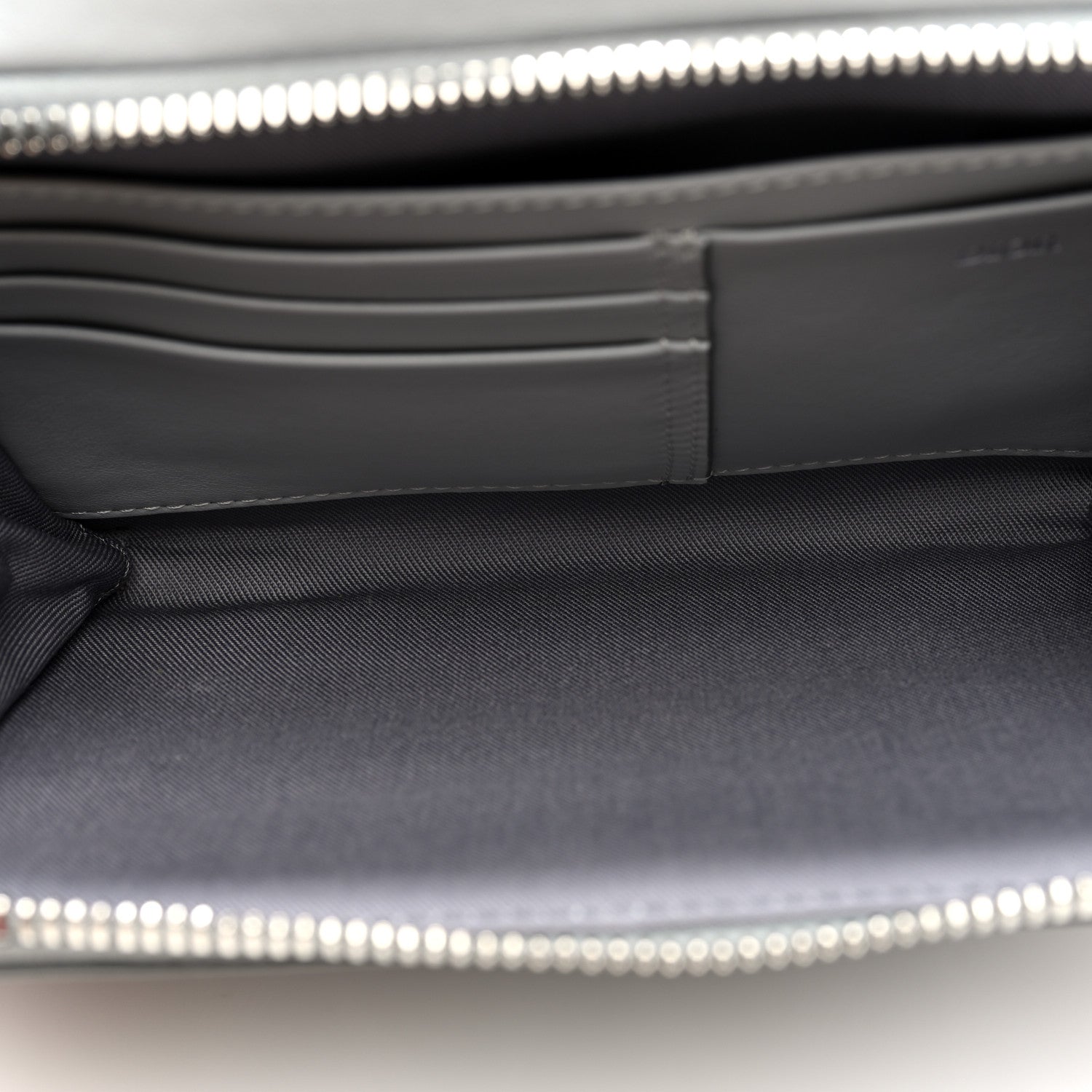 Christian Dior Coated Canvas CD Diamond Messenger Pouch Grey 5 of 10