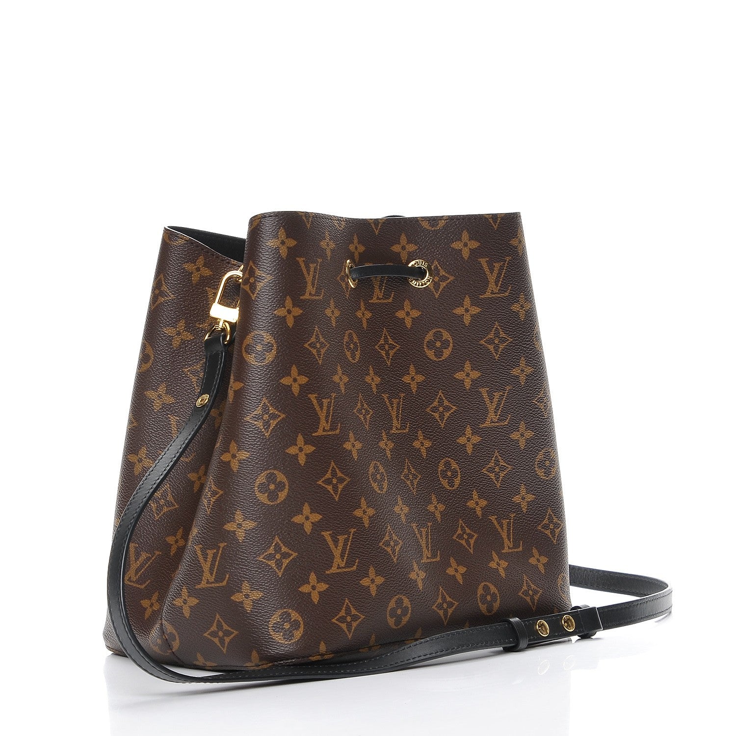 Louis Vuitton Monogram Neonoe MM Black 3 of 6