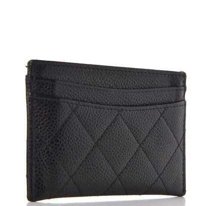 Chanel Caviar Quilted Card Holder Black 3 of 8