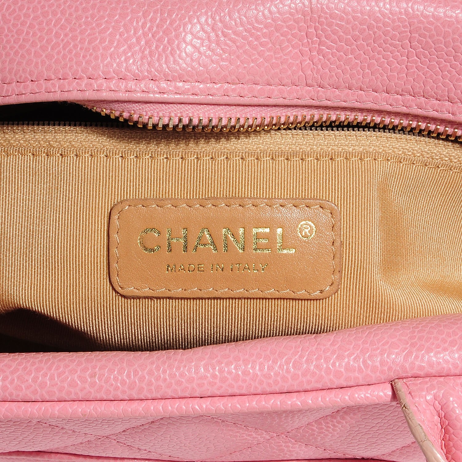 Chanel Caviar Quilted Small Bowler Pink 5 of 7