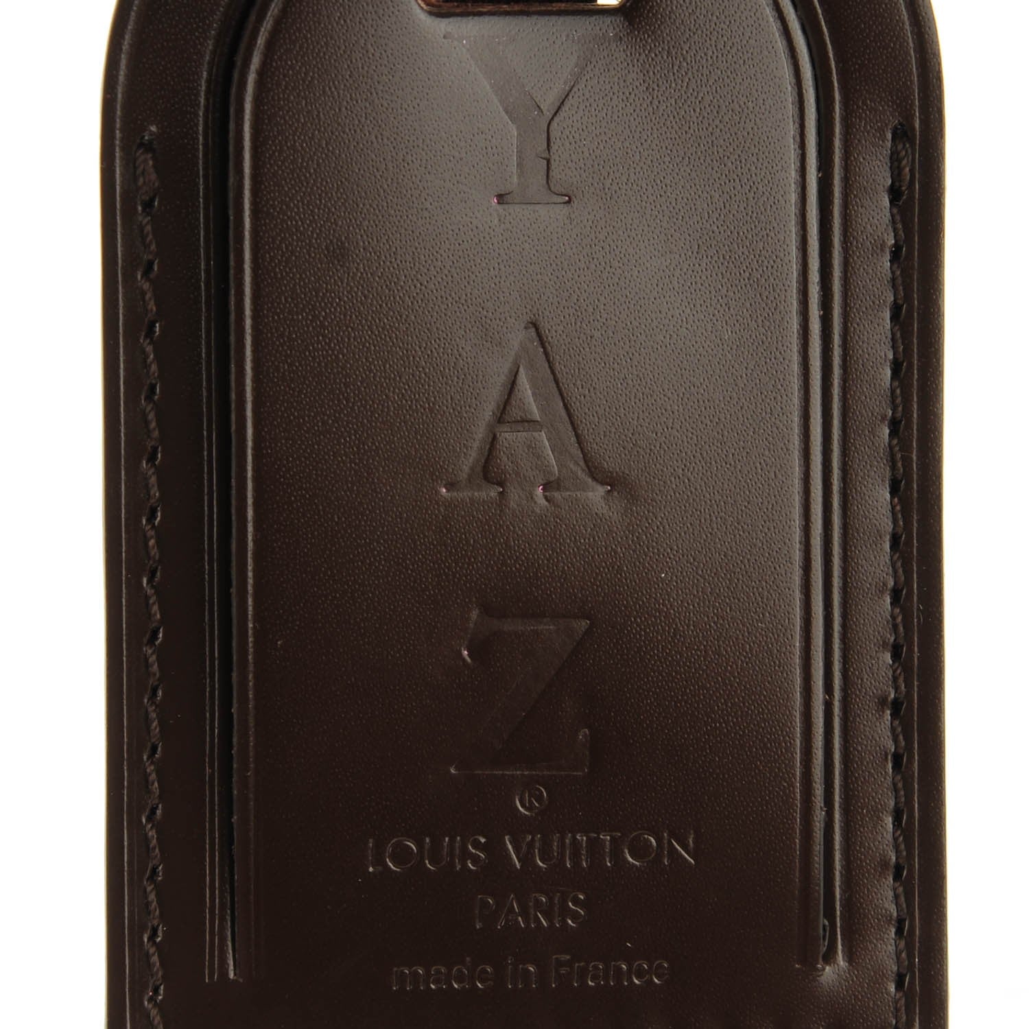 Louis Vuitton Calfskin Luggage Tag Ebene 4 of 5