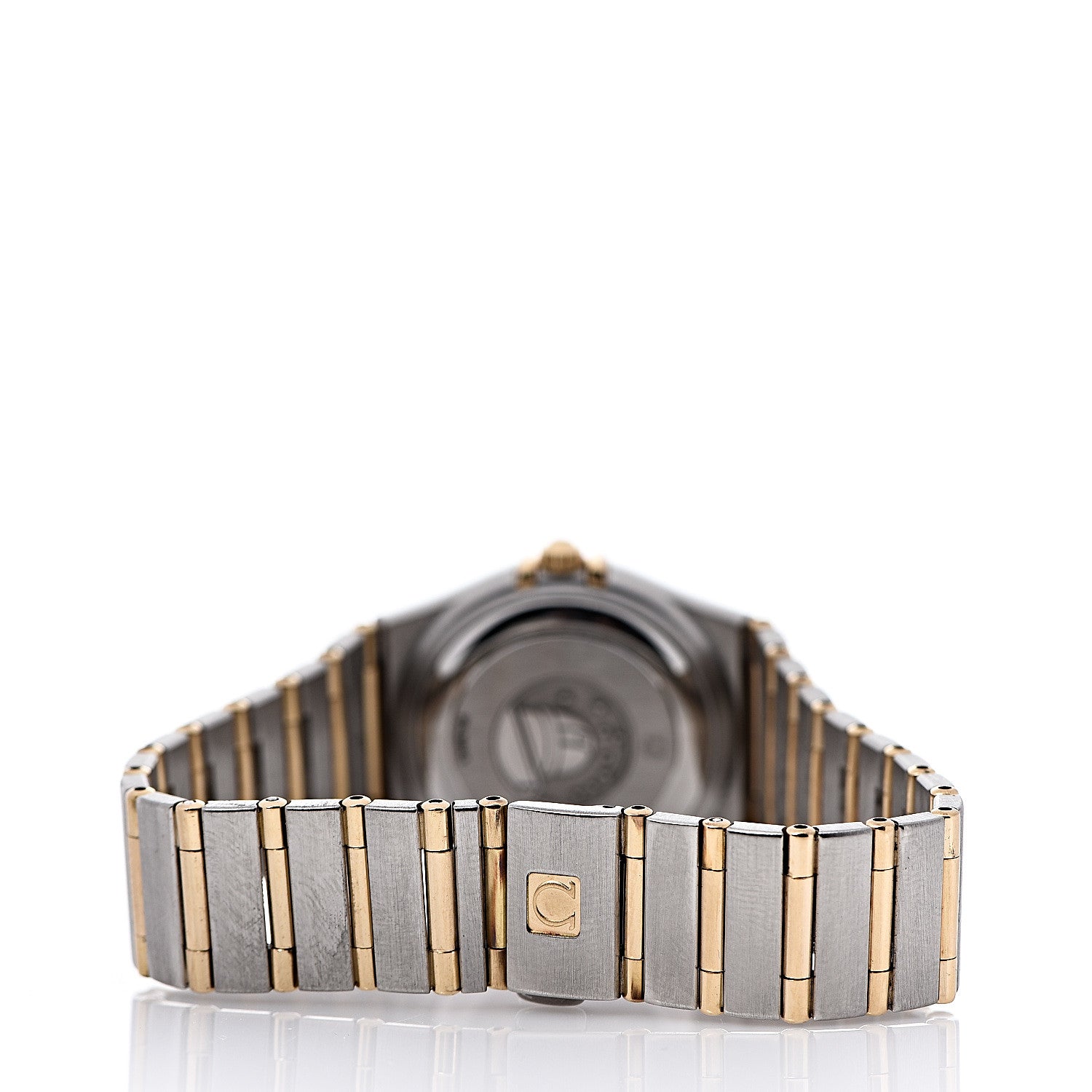 Omega Stainless Steel 18K Yellow Gold Mother of Pearl 27mm Constellation Automatic Watch 1282.70.00 3 of 5