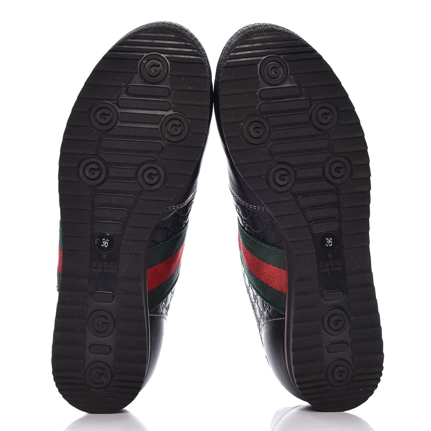 Microguccissima Web Sneakers 36 Black