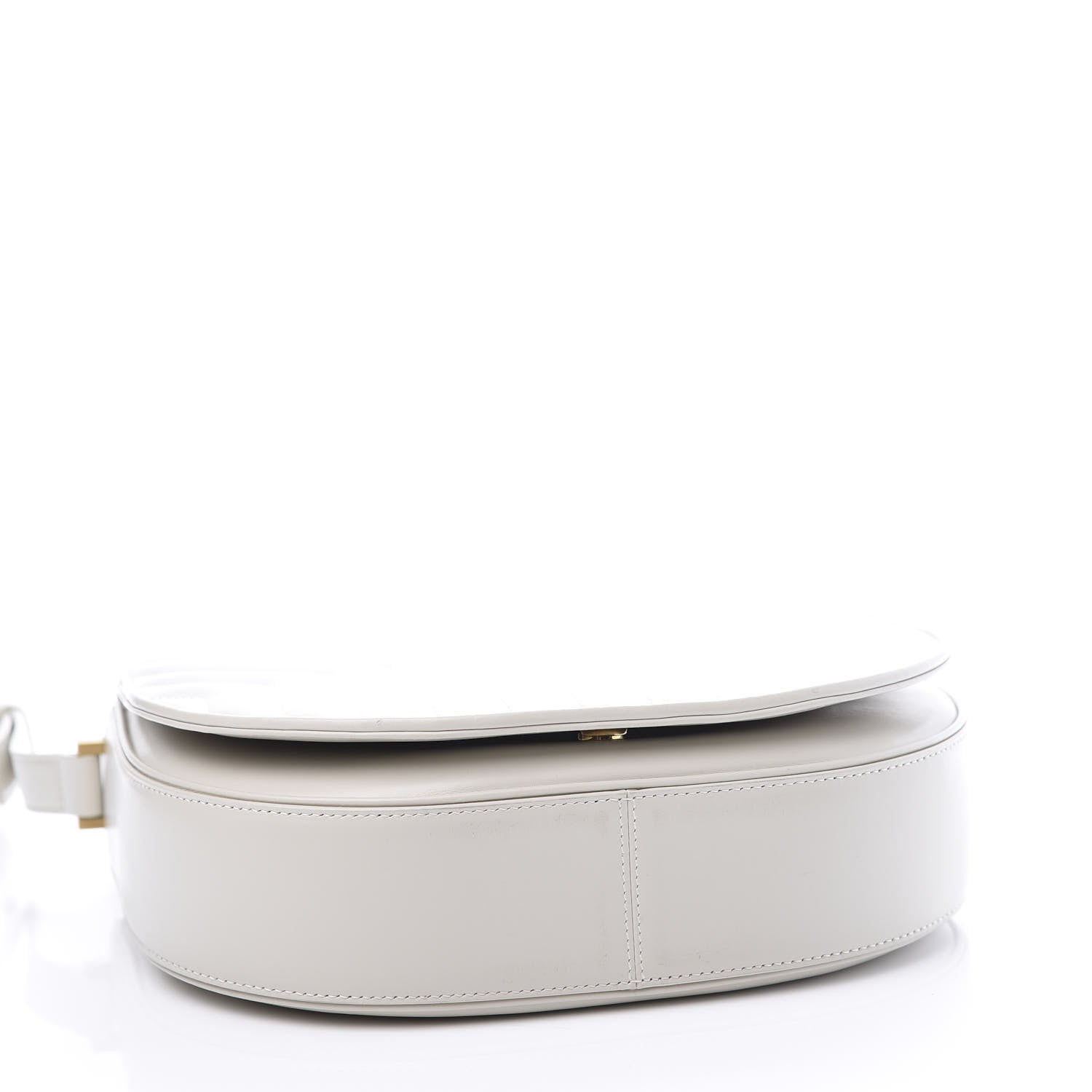 Saint Laurent Calfskin Quilted Y Joan Satchel White 3 of 11