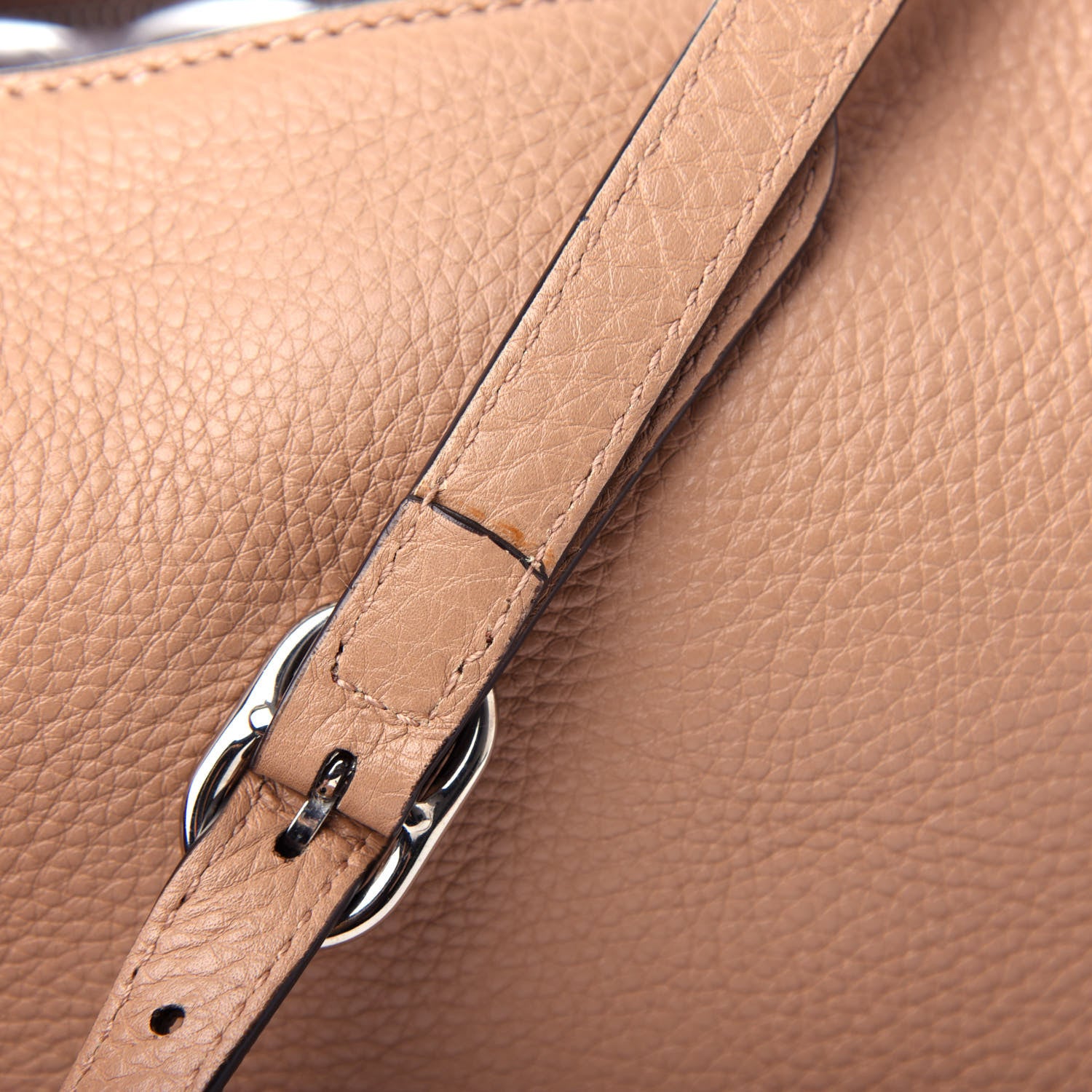 Gucci Calfskin Medium Bamboo Daily Shopper Camelia 12 of 12