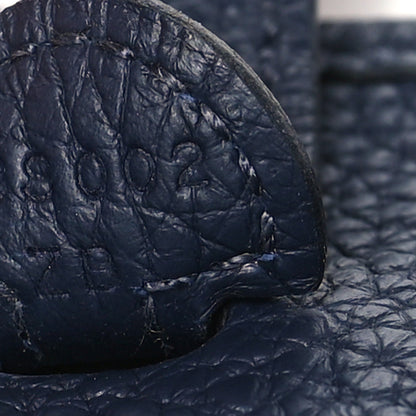 Hermes Taurillon Clemence Evelyne TPM Bleu Nuit 7 of 10