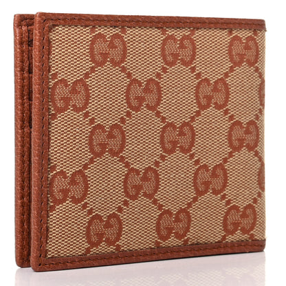 Gucci X MLB Monogram NY Yankees Bi-Fold Wallet Beige Ruggine Ivory 4 of 8