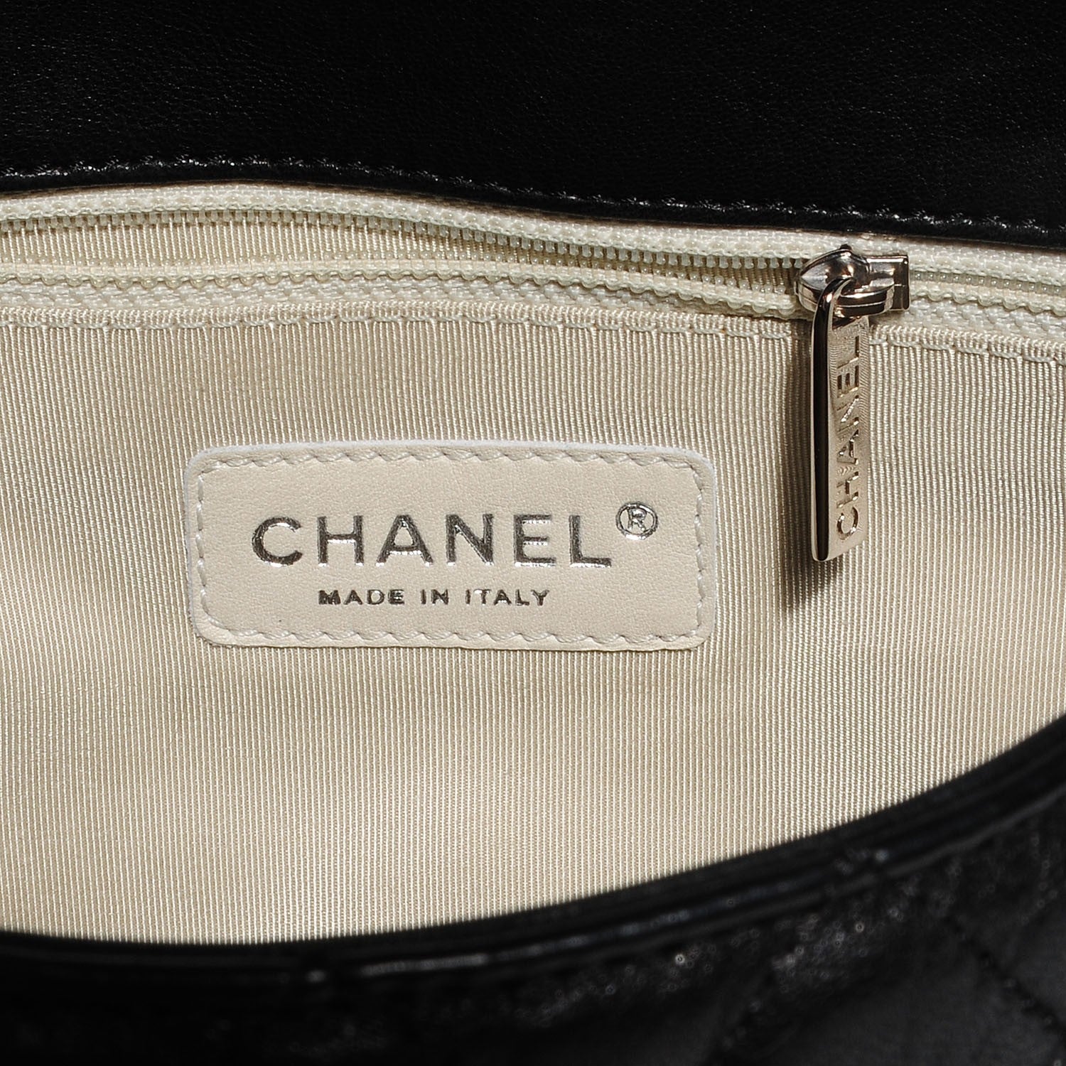 Chanel Crumpled Lambskin Chain Around Maxi Flap Bag Black 5 of 9
