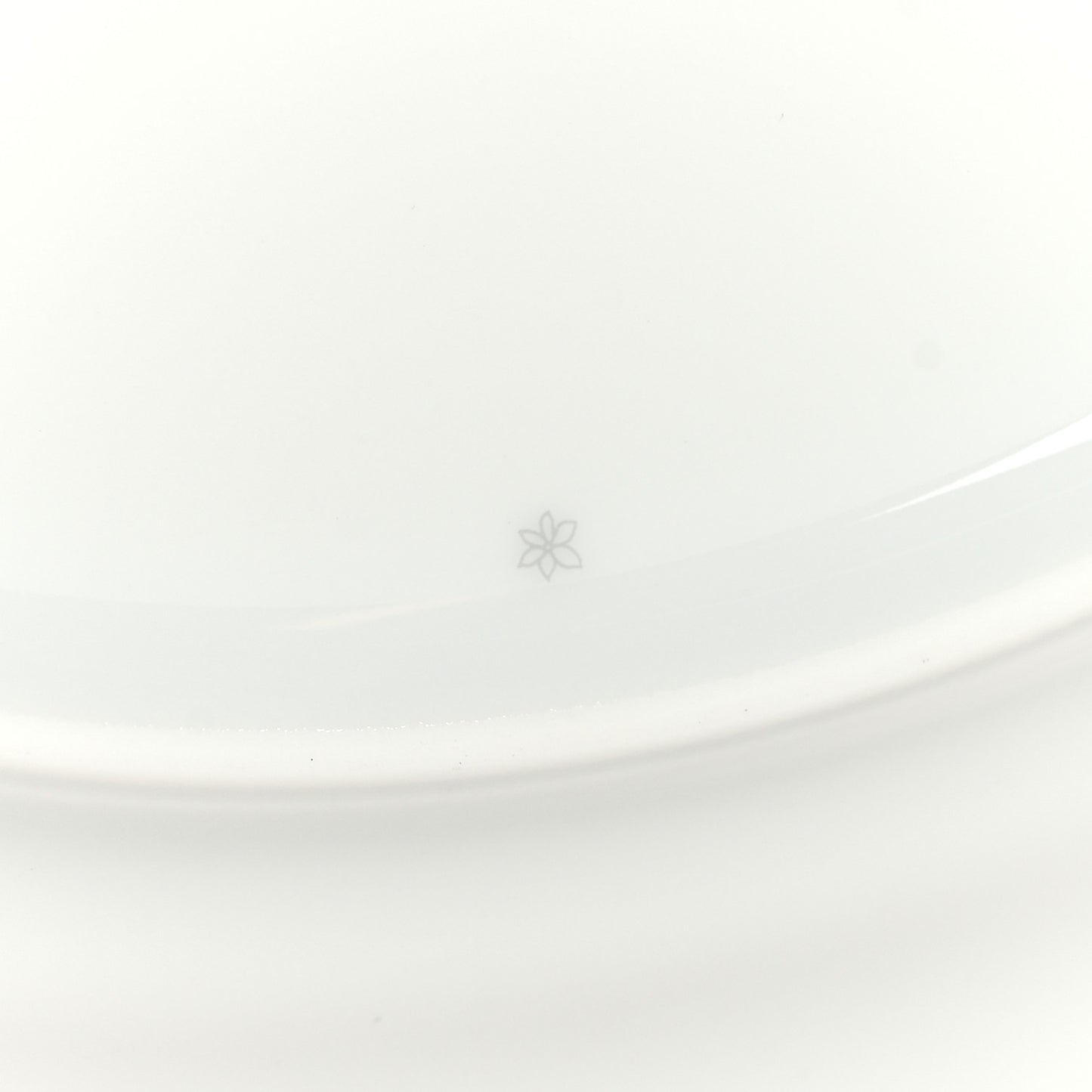 Porcelain Chaine d'Ancre Platinum Dinner Plate Set of 2
