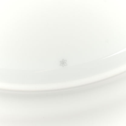 Hermes Porcelain Chaine d'Ancre Platinum Dinner Plate Set of 2 6 of 8