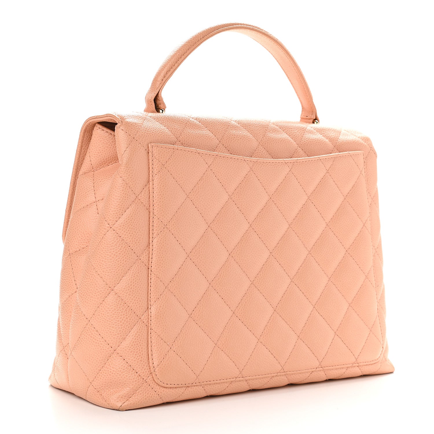 Chanel Caviar Quilted Jumbo Kelly Flap Beige 2 of 13