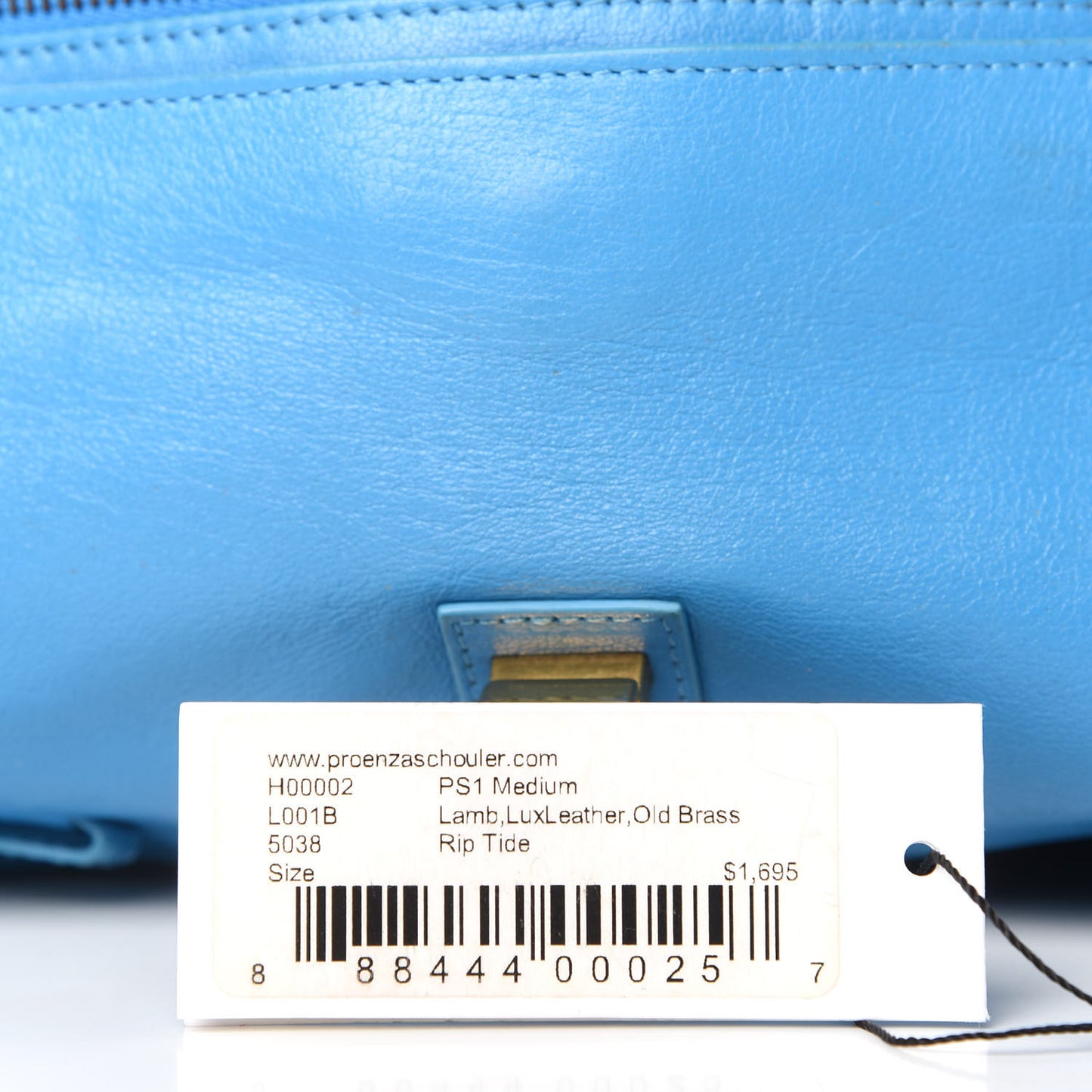 Lambskin Medium PS1 Satchel Rip Tide