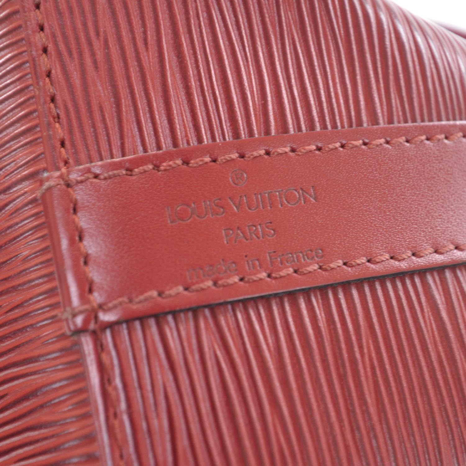 Louis Vuitton Epi Petit Noe Red 9 of 10