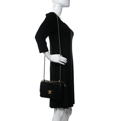 Chanel Calfskin Quilted Perfect Fit Flap Black 2 of 11