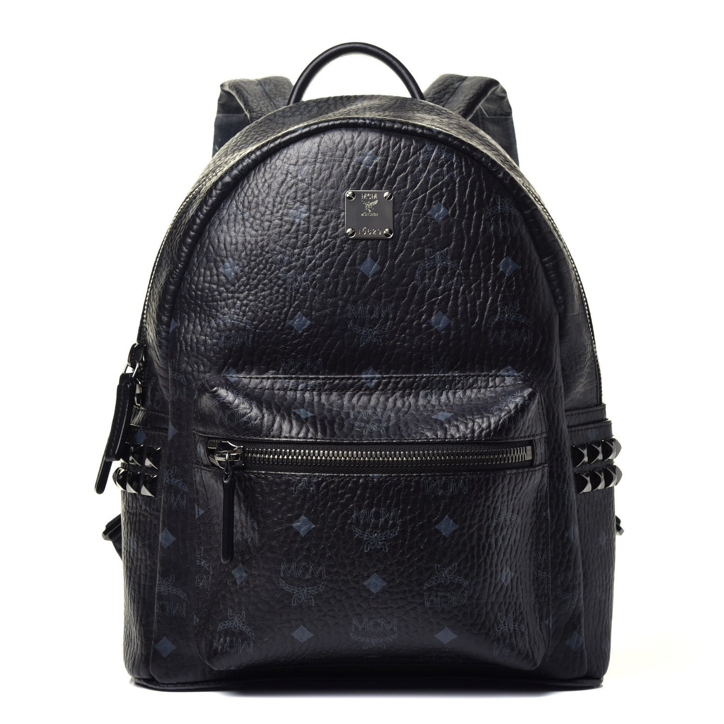 Visetos Small Side Stud Stark Backpack Black