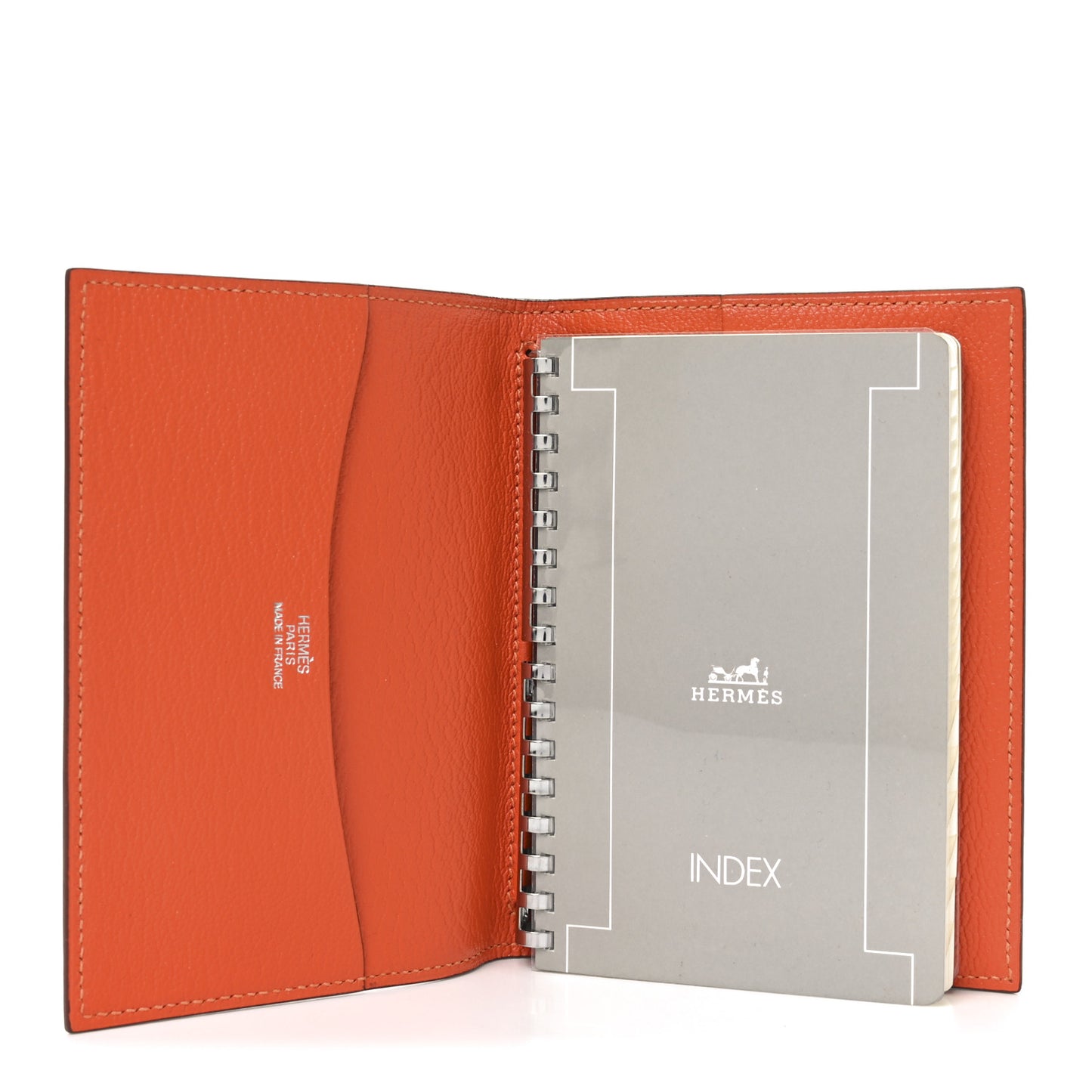 Chevre Mysore Grand Modele Agenda Cover Cuivre Orange