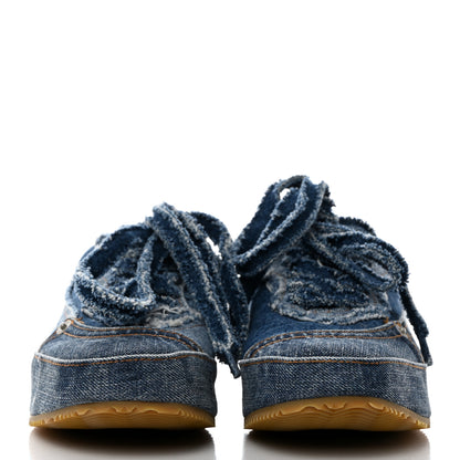 Loewe Deconstructed Denim Sneakers 37 Blue 2 of 7