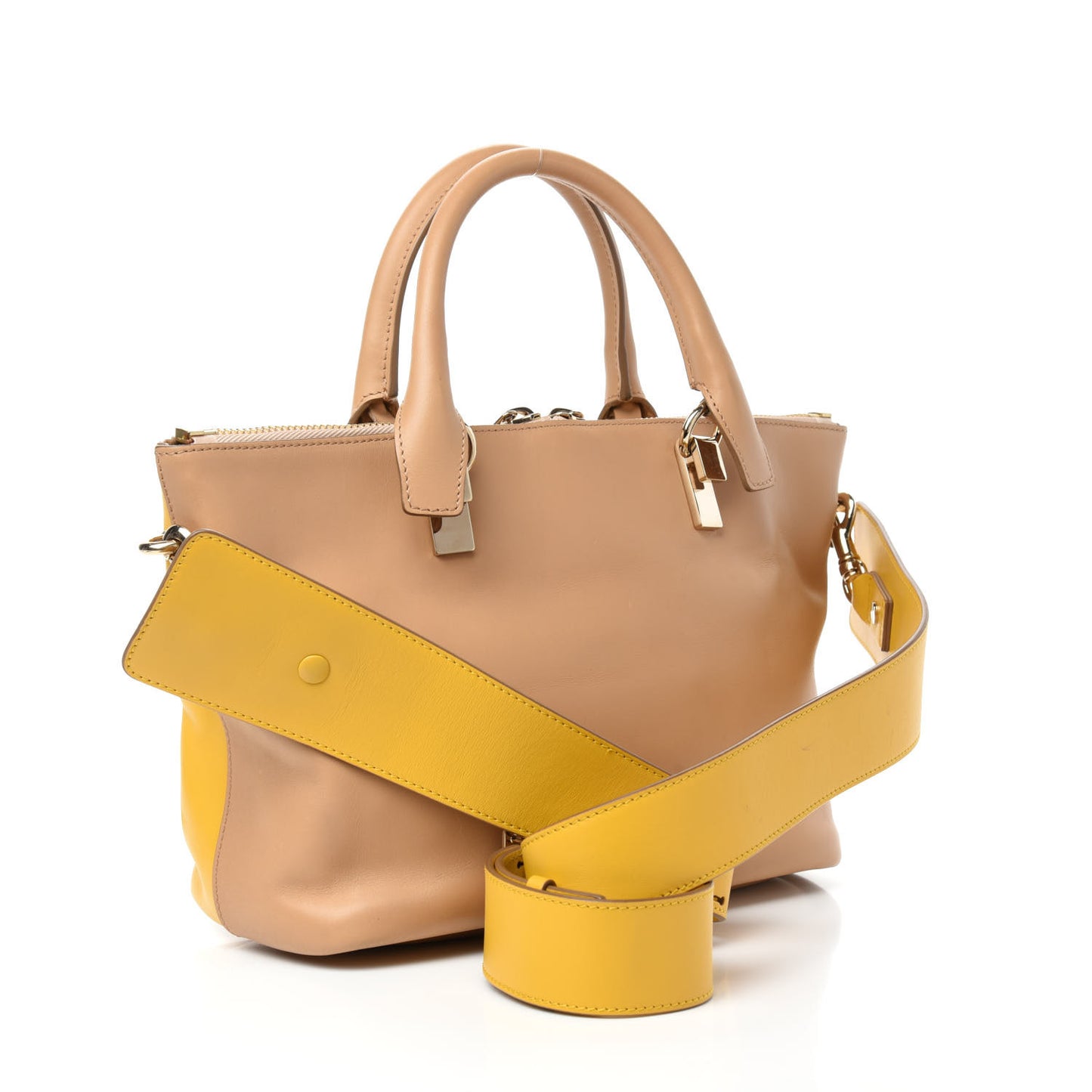Smooth Calfskin Medium Baylee Tote Desert Island Sunray