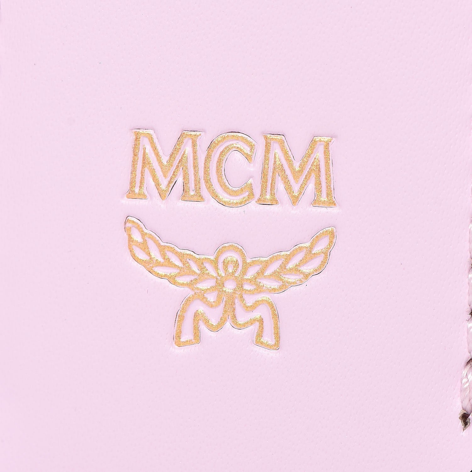 MCM Calfskin Patricia Crossbody Bag Prism Pink 14 of 14