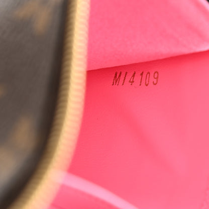 Louis Vuitton Monogram 2019 Christmas Animation Double Zip Pochette 7 of 10