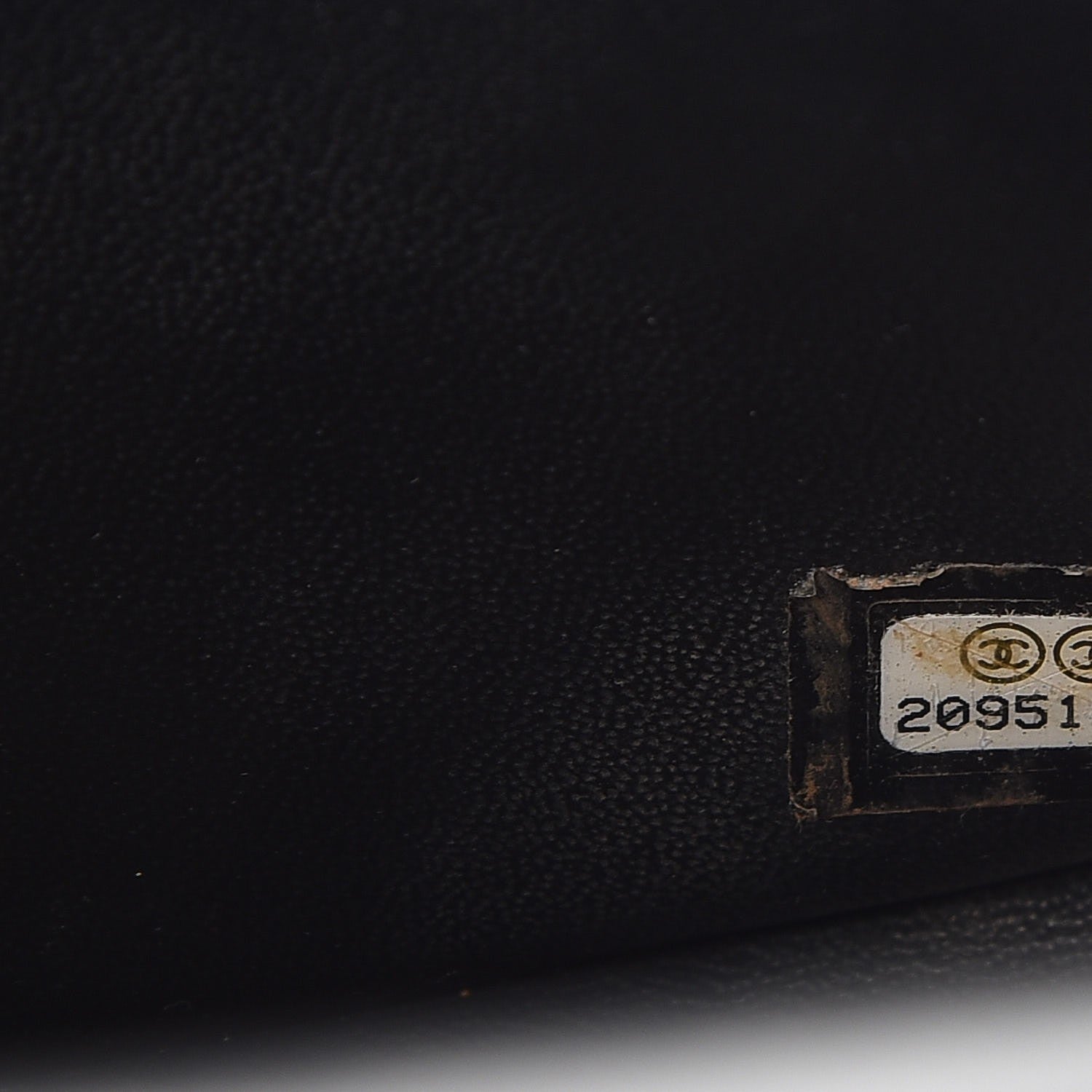 Chanel Lambskin Chevron Quilted Mini Square Flap So Black 7 of 9