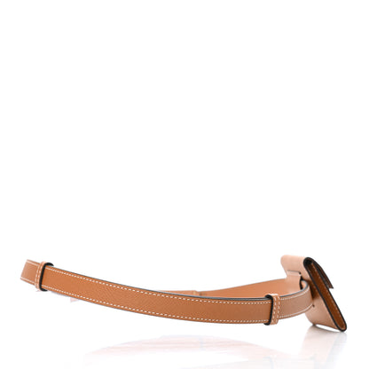 Hermes Epsom Kelly Pocket Belt Gold 2 of 5