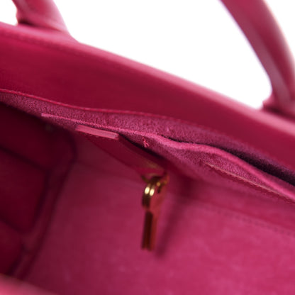 Saint Laurent Calfskin Nano Sac De Jour Bubblegum 9 of 10
