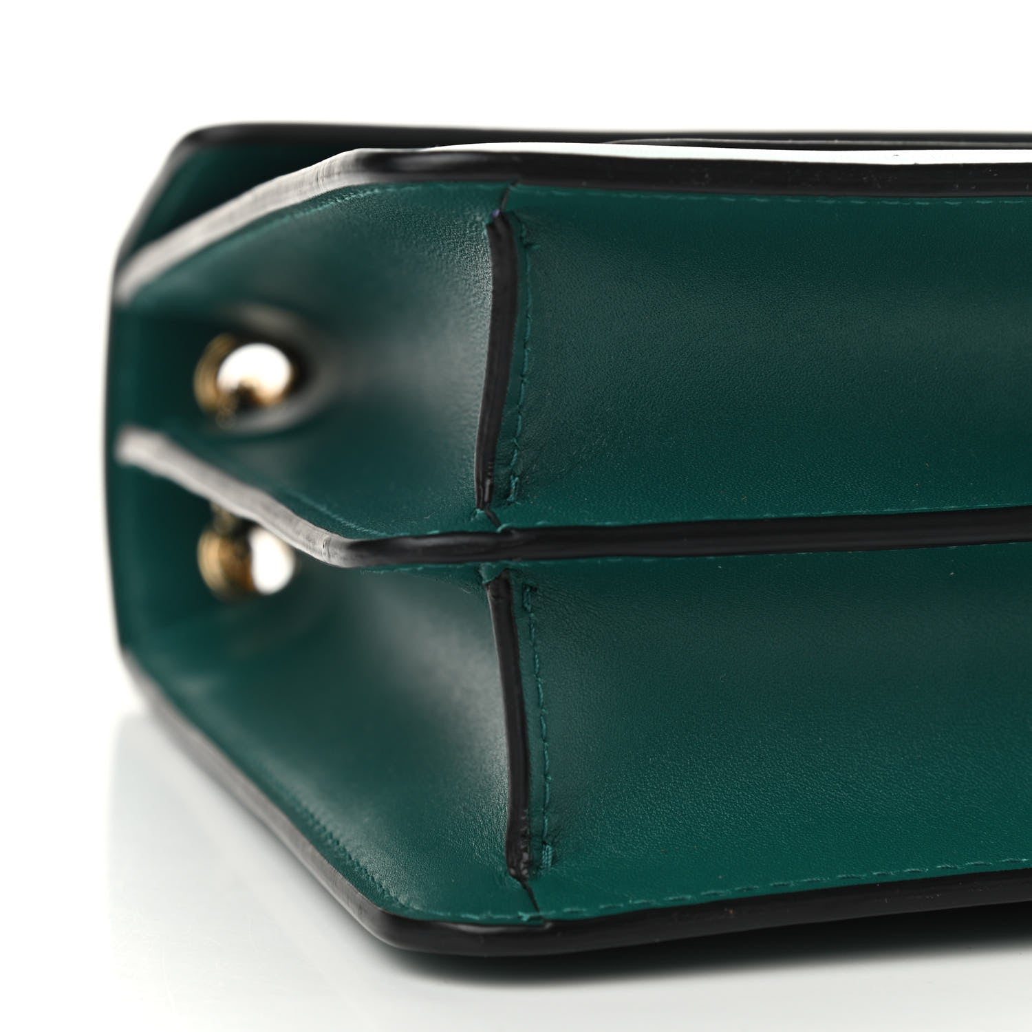 Bulgari Calfskin Serpenti Forever Shoulder Bag Emerald Green 9 of 11