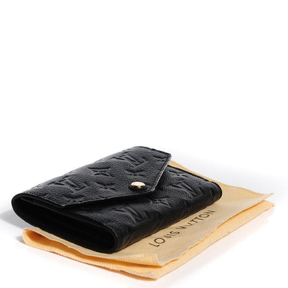 Louis Vuitton Empreinte Compact Curieuse Wallet Black 8 of 8