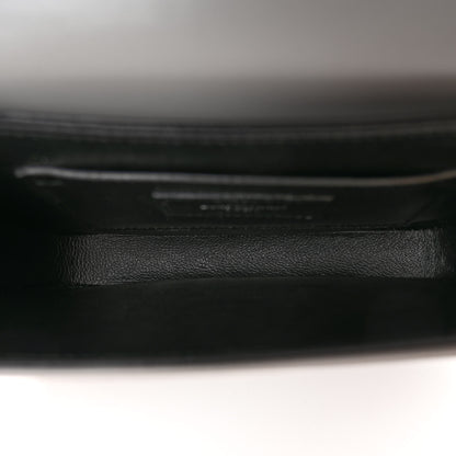 Saint Laurent Smooth Calfskin Small Solferino Satchel Storm 5 of 9