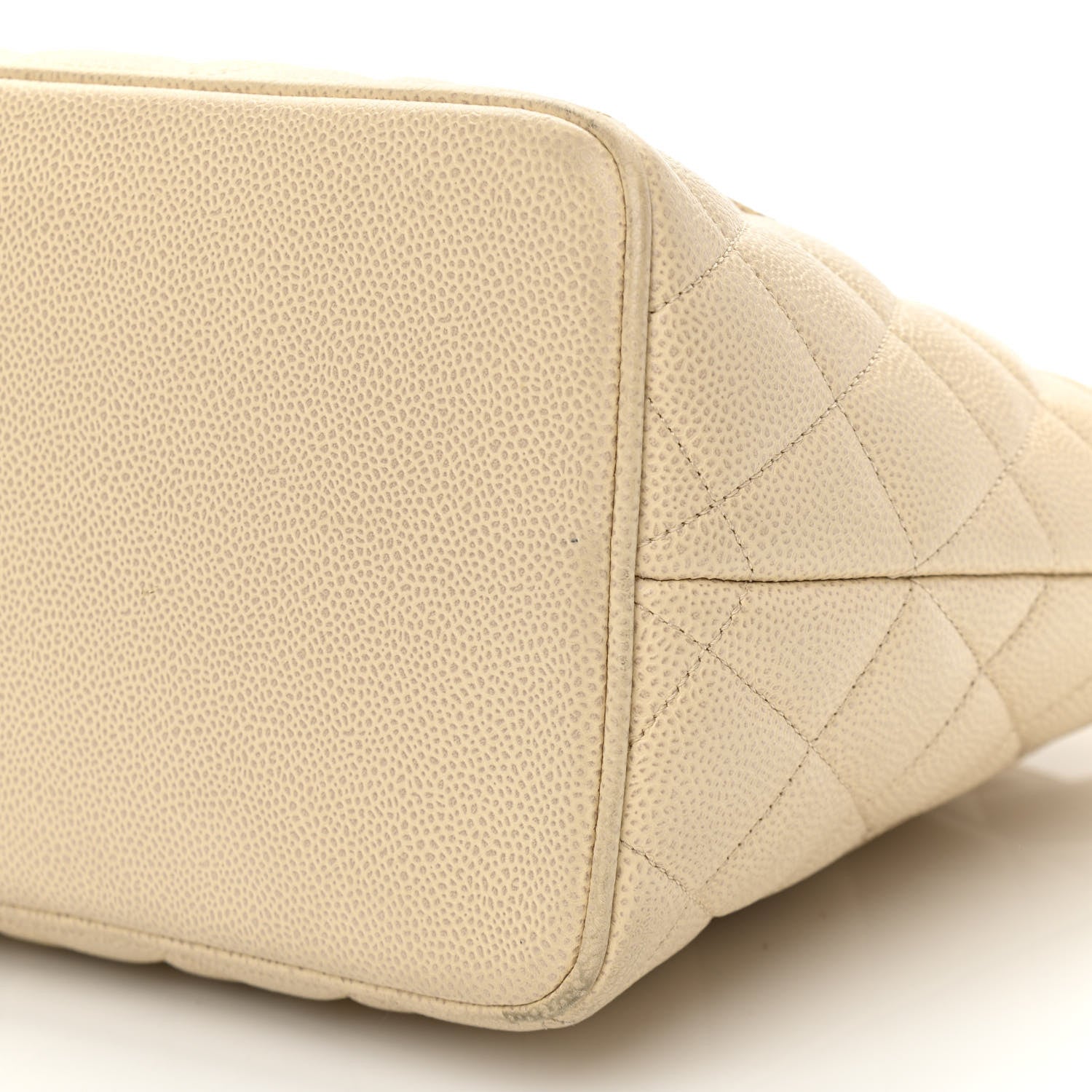 Chanel Caviar Quilted Medallion Tote Beige 10 of 13