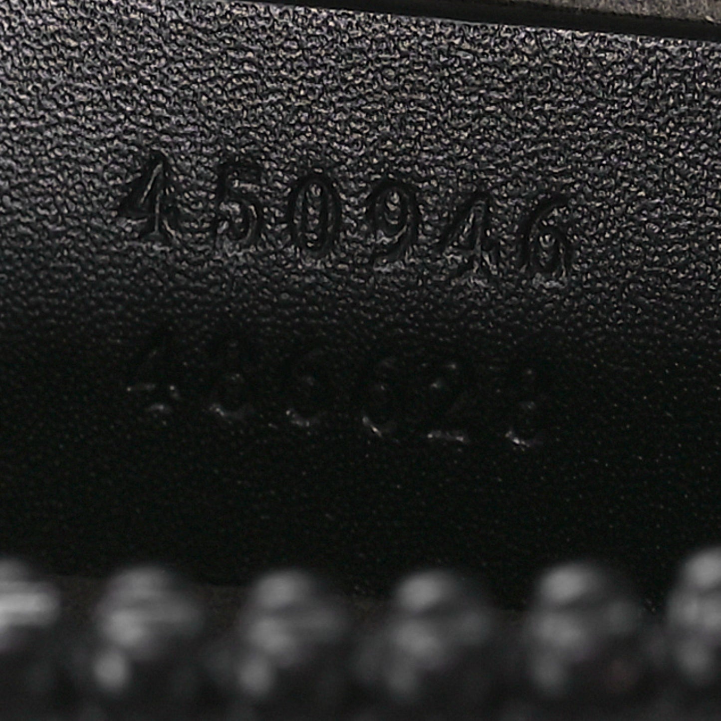 GG Supreme Monogram Belt Bag Black