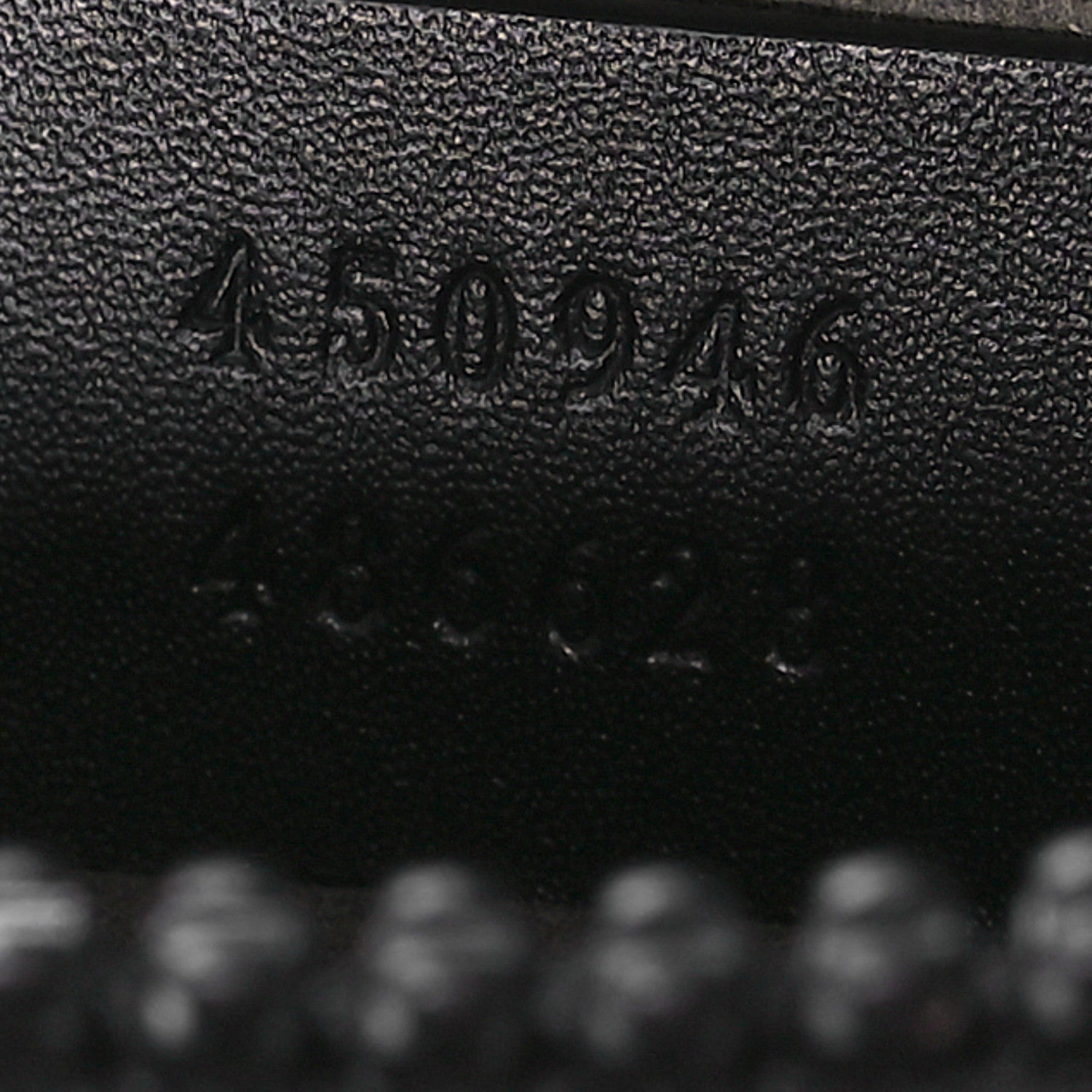 Gucci GG Supreme Monogram Belt Bag Black 7 of 10