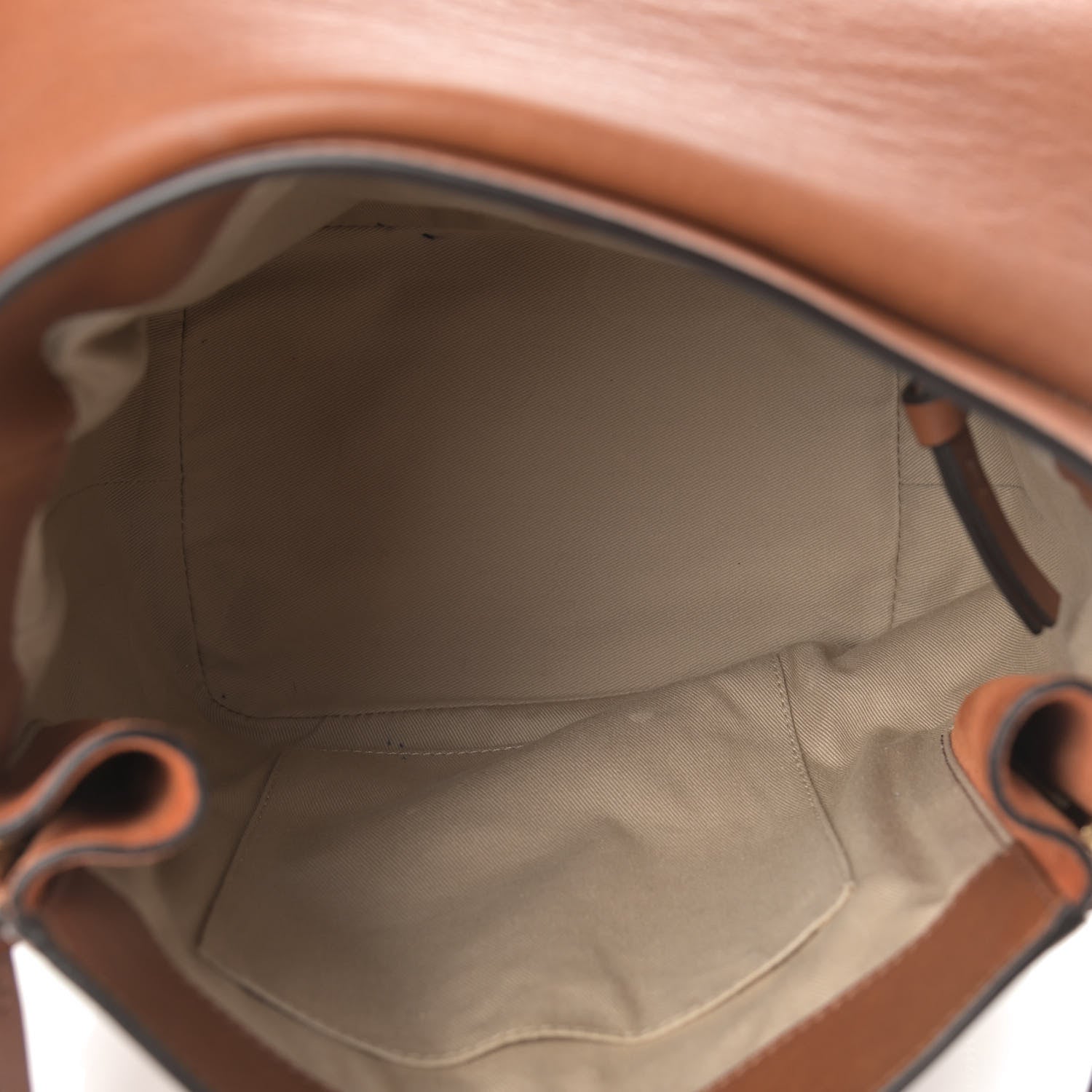 Chloe Suede Calfskin Medium Faye Backpack Tan 5 of 13