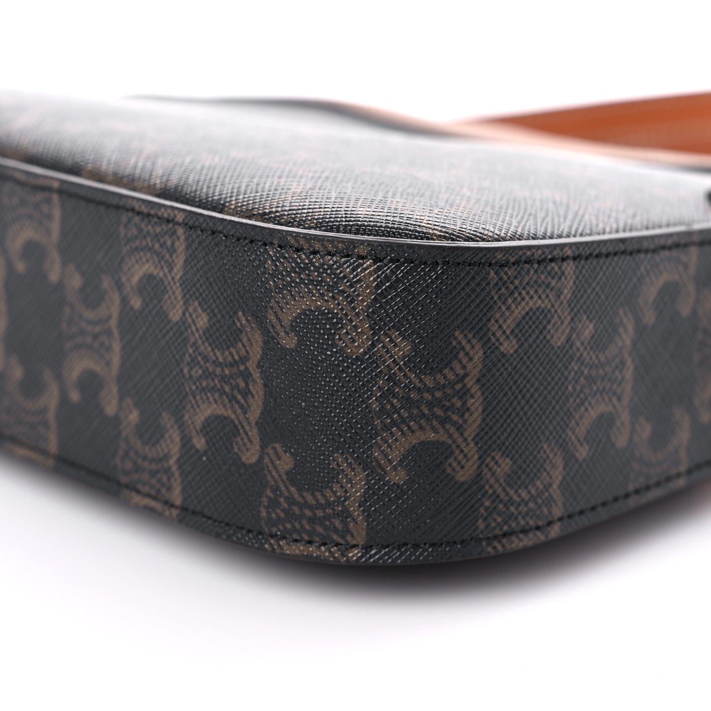 Triomphe Canvas Small Camera Bag Tan