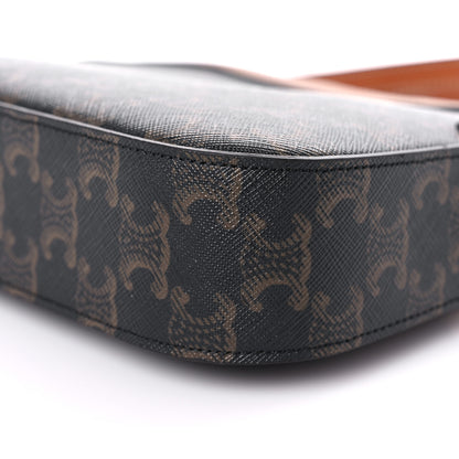 Celine Triomphe Canvas Small Camera Bag Tan 9 of 13