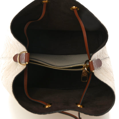 Louis Vuitton Empreinte Neonoe MM Cream 5 of 9