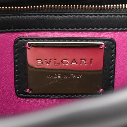 Bulgari Snakeskin Serpenti Viper Top Handle Bag Multicolor 6 of 16