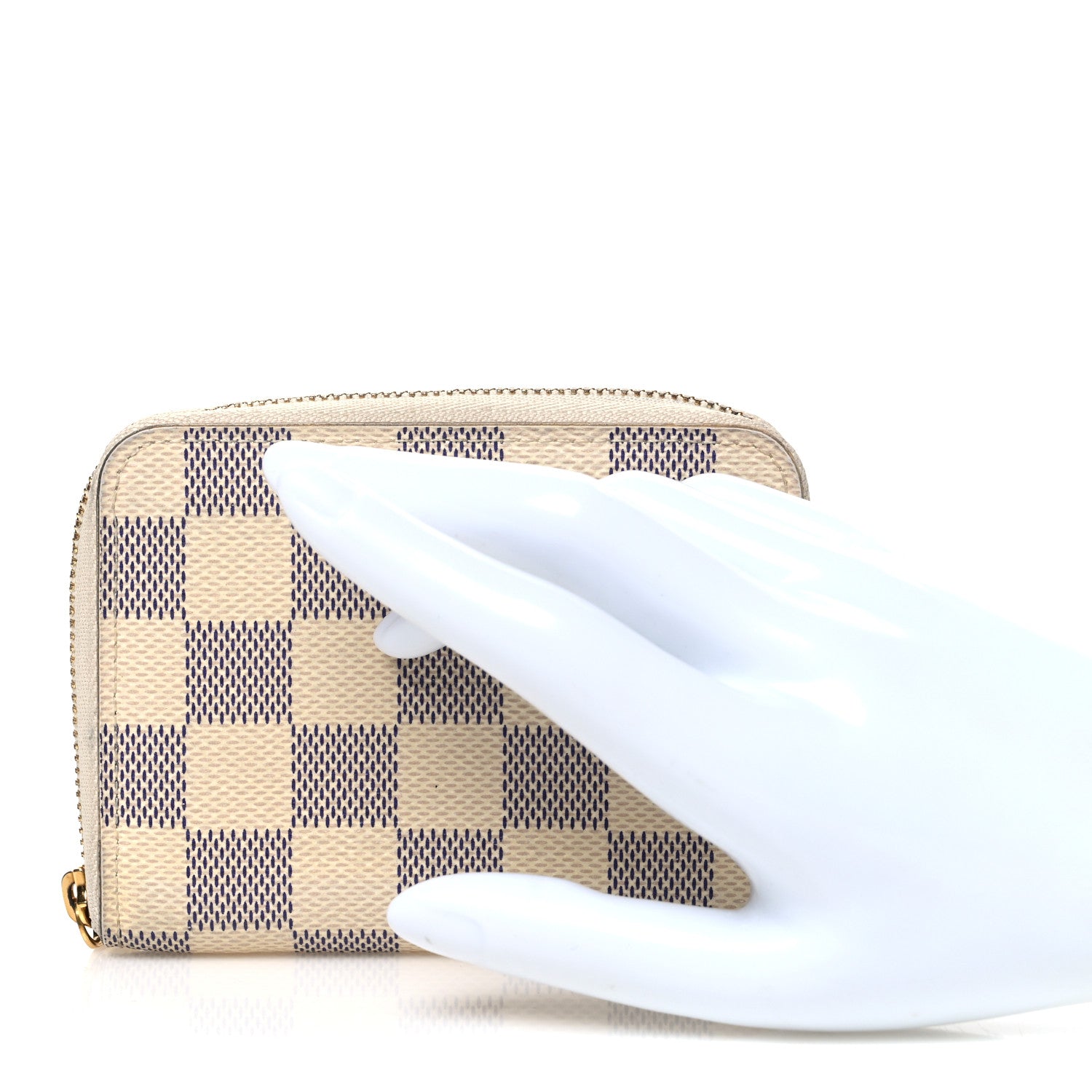 Louis Vuitton Damier Azur Zippy Coin Purse 2 of 7