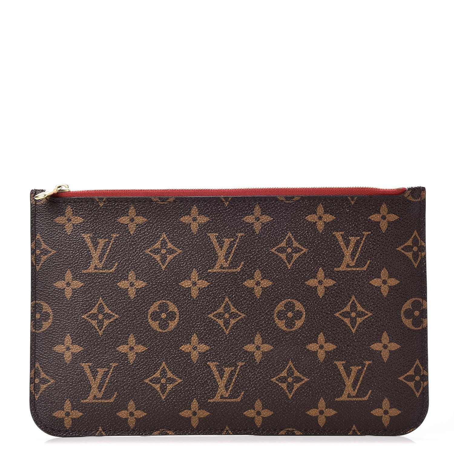 Louis Vuitton Monogram Neverfull MM GM Pochette Cherry 1 of 9