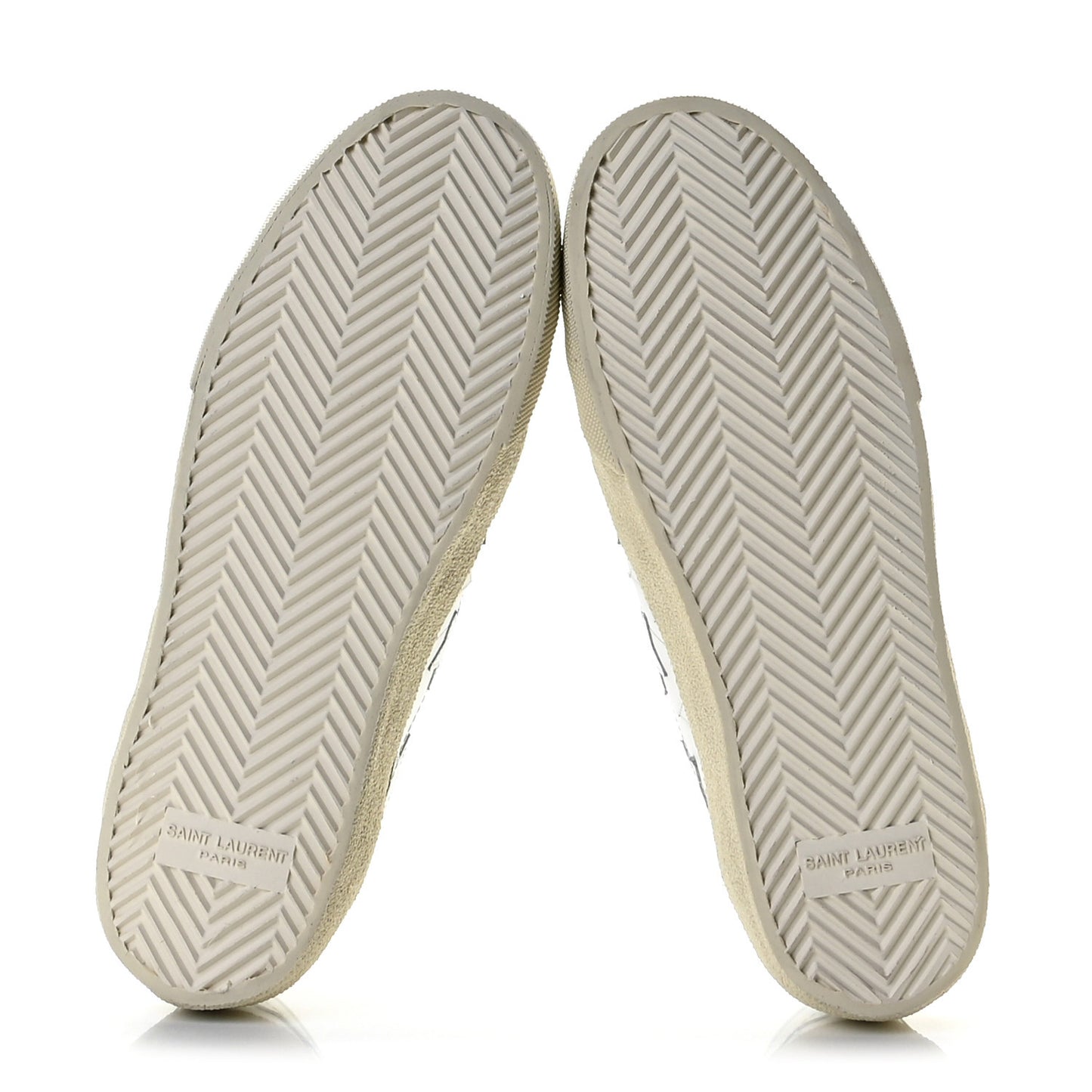 Calfskin Star Court Sneakers 36.5 White