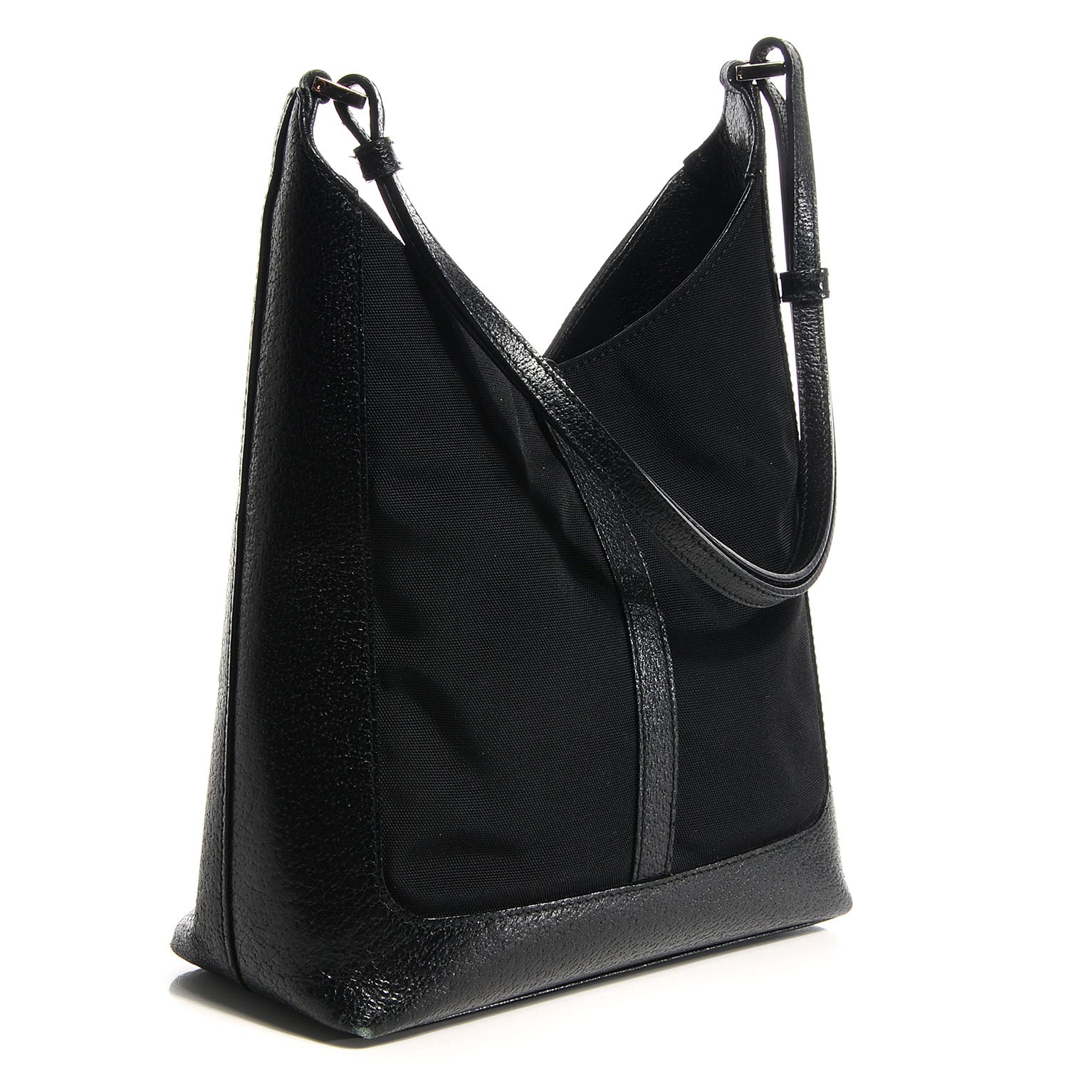 Gucci Nylon Hobo Black 3 of 8