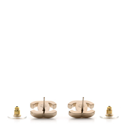 Chanel Metal CC Turnlock Earrings Gold 3 of 4
