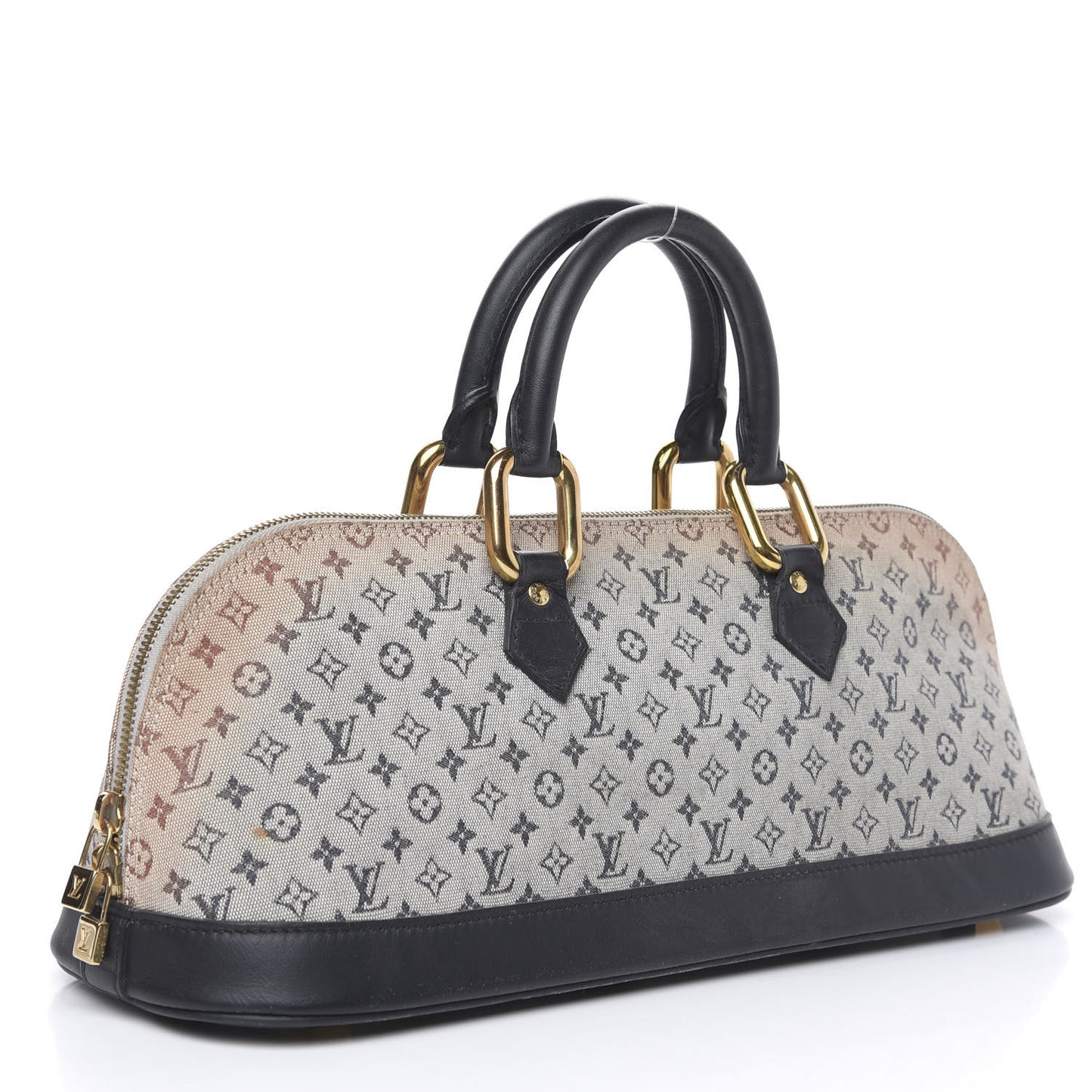 Mini Monogram Alma Long Blue