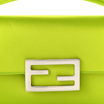 Fendi Silk Satin Phone Baguette Wasabi 7 of 10