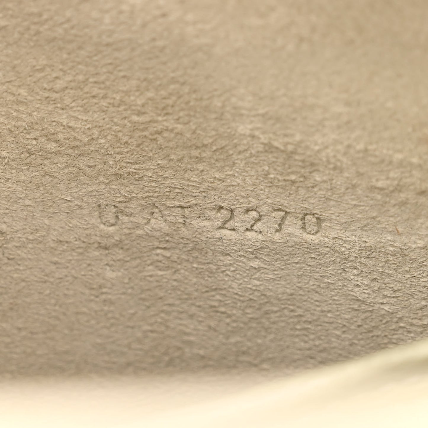 Drummed Calfskin Nano Luggage Vert D'eau